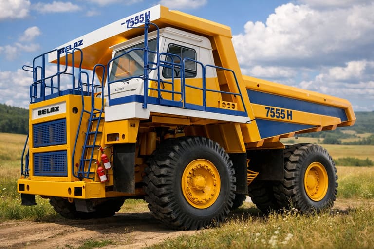 БелАЗ 7555 — ремонт и обслуживание
